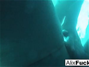 Underwater hidden camera girly-girl fun